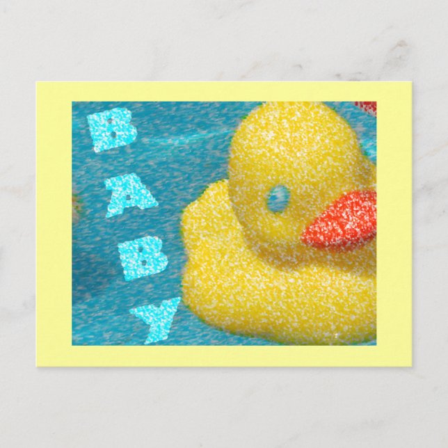 Rubber Ducky Postcard (Front)