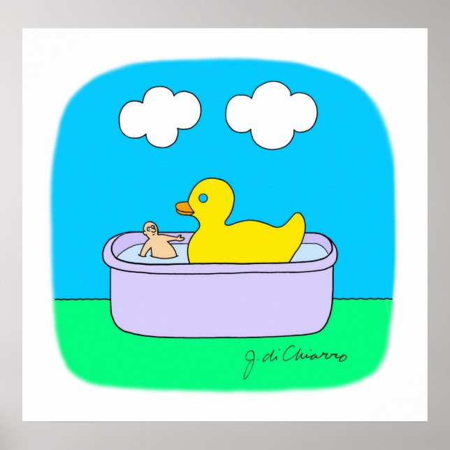 Rubber Ducky Poster (Front)