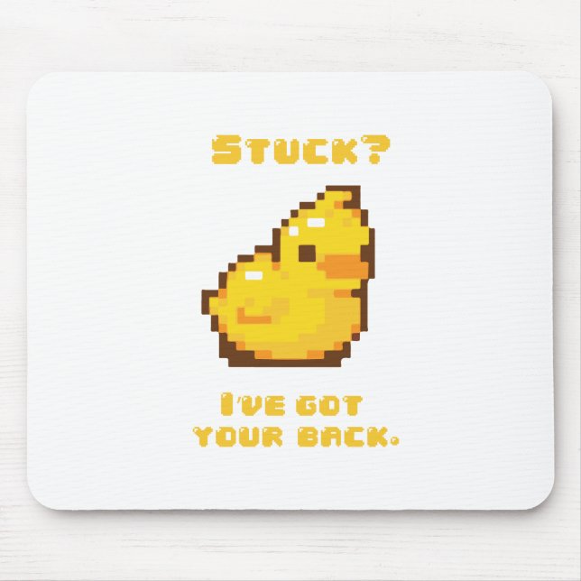 Rubber Ducky Programming Mouse Pad (Front)