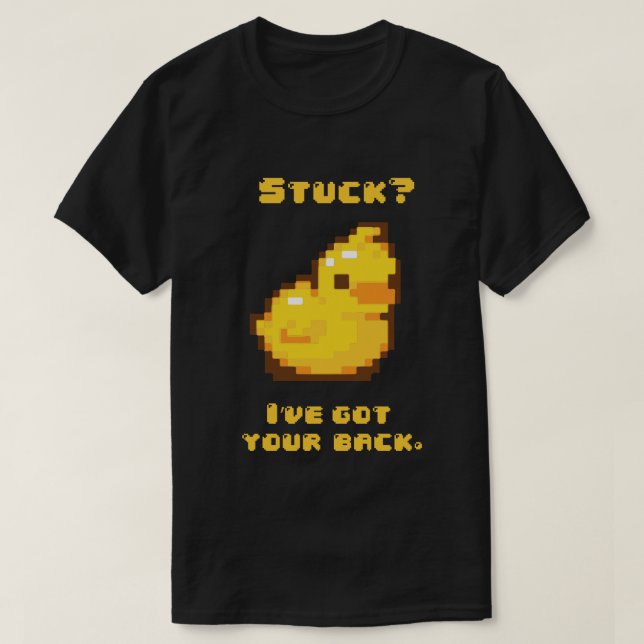 Rubber Ducky Programming Tee (Design Front)