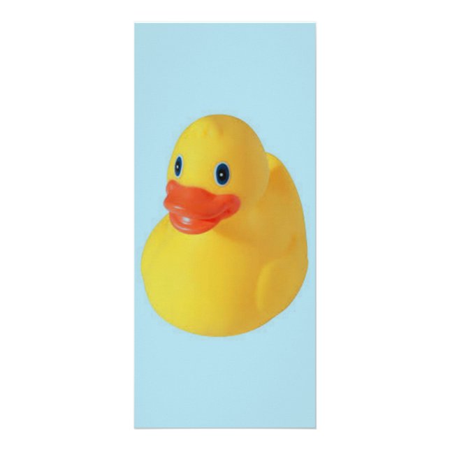 Rubber Ducky Rack Card (Front)