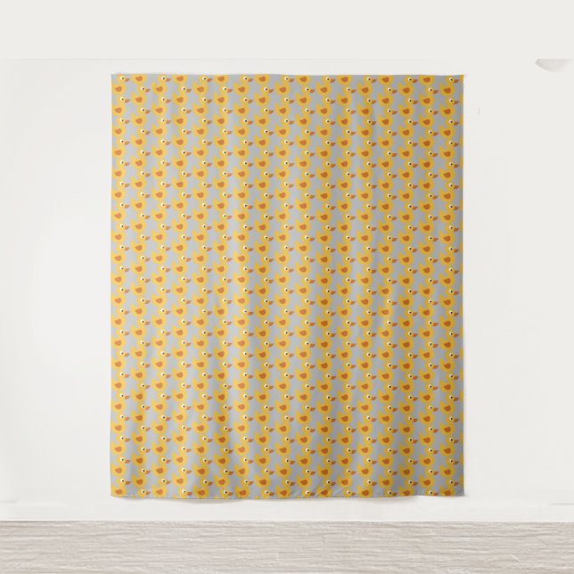 rubber ducky tapestry (Front)