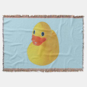 Rubber Ducky Throw Blanket