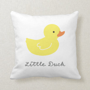 Rubber Ducky Throw Pillow
