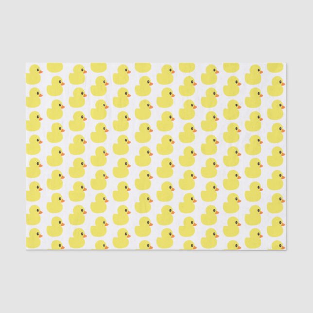 "Rubber Ducky" Tissue Paper (Front)