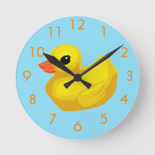 Rubber Ducky Wall Clock