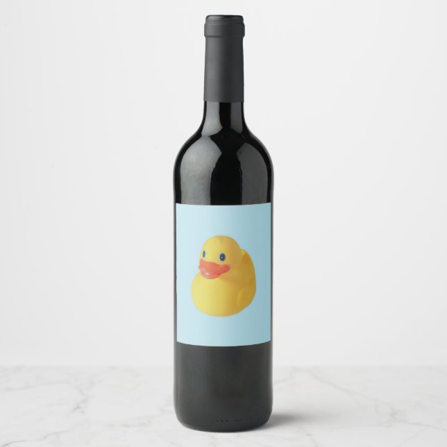 Rubber Ducky Wine Label (Front)