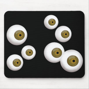 Rubber Eyeball Mouse Pad
