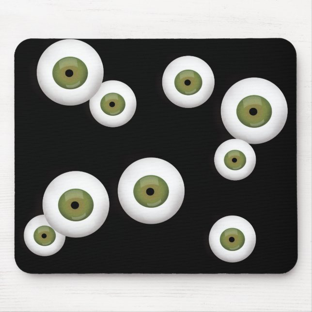 Rubber Eyeball Mouse Pad (Front)