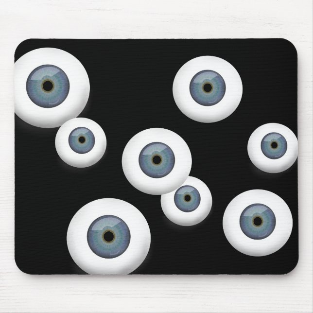 Rubber Eyeball Mouse Pad (Front)