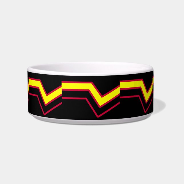 Rubber / Latex Pride Flag Bowl (Front)