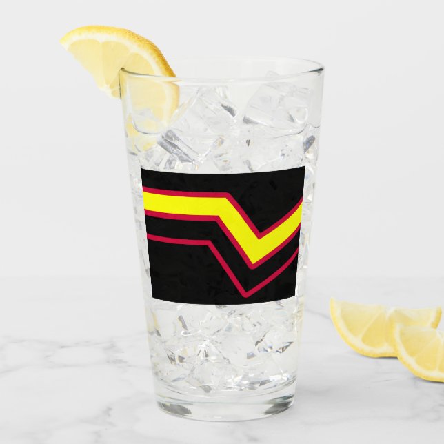 Rubber / Latex Pride Flag Glass (Front Ice)