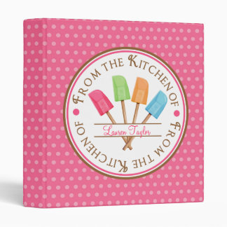 Rubber Spatulas Recipe BInder