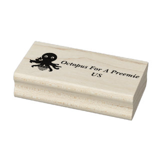 Rubber Stamp Octopus For A Preemie US
