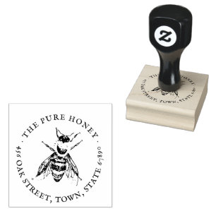 Rubber stamp   Pure Honey rubber stamp