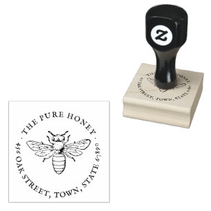 Rubber stamp   Pure Honey rubber stamp