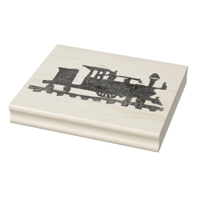 Rubber Stamped Train Stamp (Stamp)