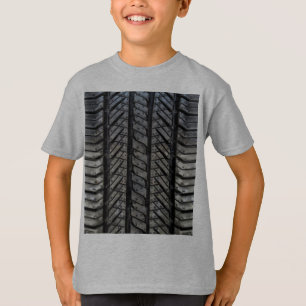 Rubber Tire Style Automotive Texture T-Shirt