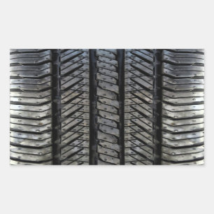 Rubber Tire Thread Automotive Style Decor Sticker