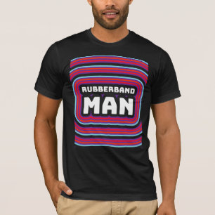RUBBERBAND MAN MENS 1970S BIRTHDAY T-SHIRTS