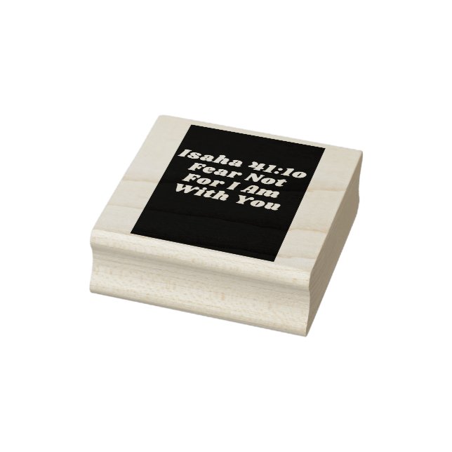 Rubberstamp Christian Bible verse Rubber Stamp (Stamp)