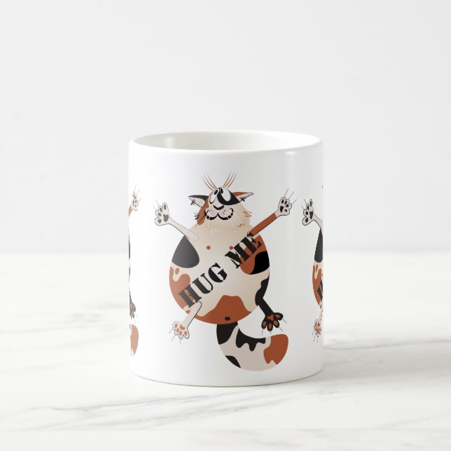 Rubbish Cat Coffee Mug (Center)