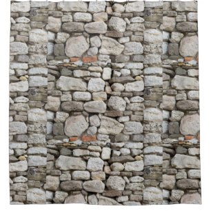Rubble stone wall pattern