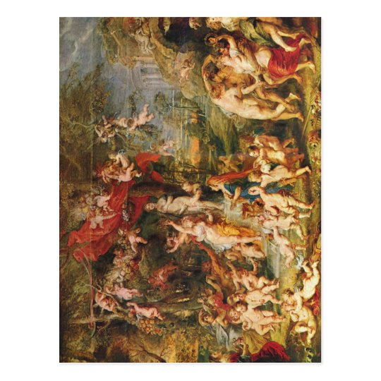 Rubens, Peter Paul Venusfest um 1635 c. 1635 Techn Postcard