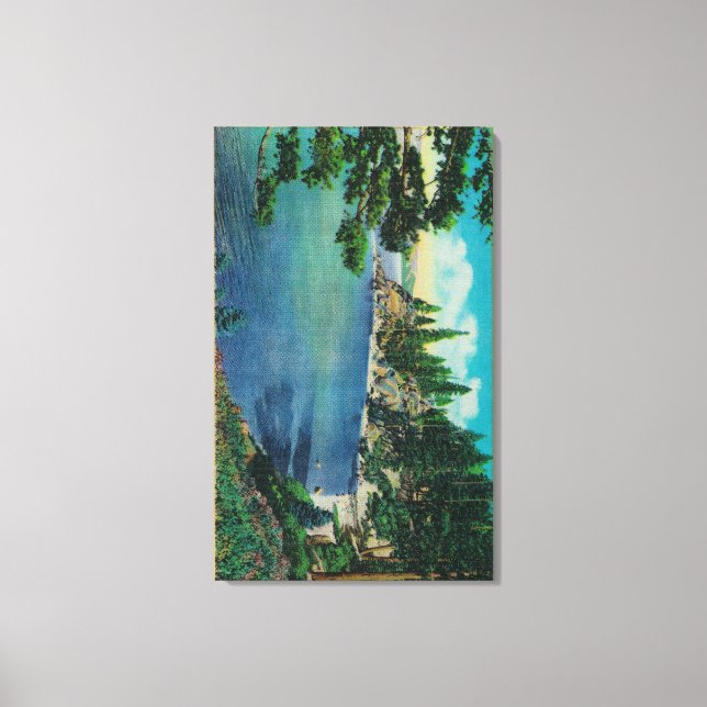 Rubicon Point ViewLake Tahoe, CA Canvas Print (Front)