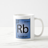 Rubidium (Rb) Element Mug