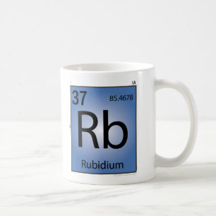 Rubidium (Rb) Element Mug