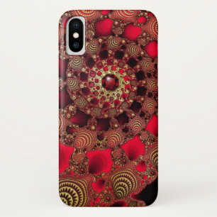 Rubies & Gold iPhone Case-Mate iPhone X Case
