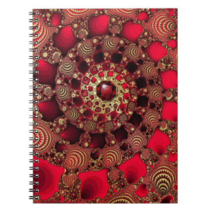 Rubies & Gold Notebook