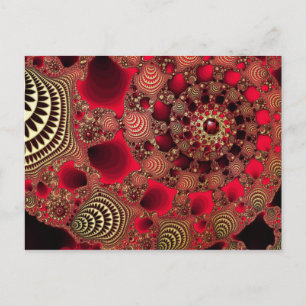 Rubies & Gold Postcard