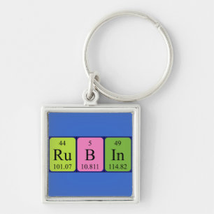 Rubin periodic table name keyring