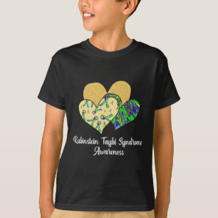 Rubinstein Taybi Syndrome Awareness Rts Hearts And T-Shirt