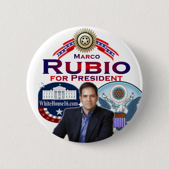 Rubio for President Button (Front)