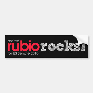 rubio rocks! bumper sticker