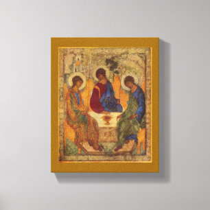Rublev Trinity at the Table Canvas Print