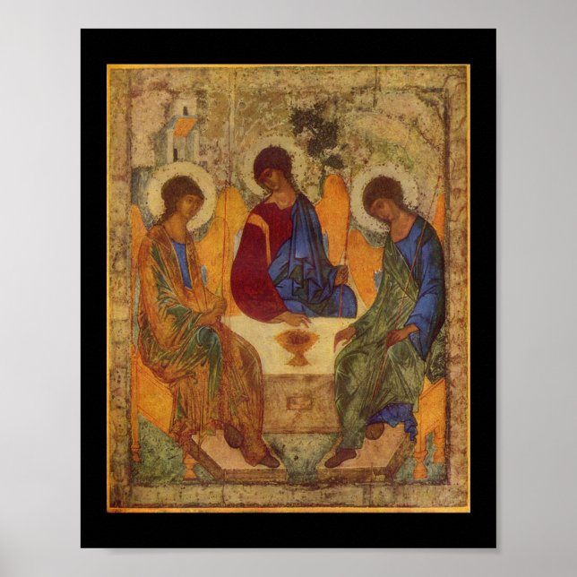 Rublev Trinity at the Table Poster (Front)