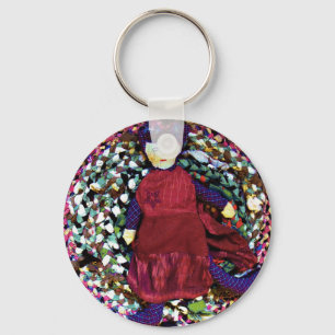 Rubra the Rag Queen Keychain