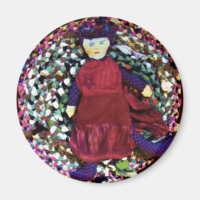 Rubra the Rag Queen Magnet (Front)