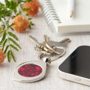 Ruby 1 keychain