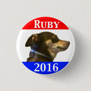 Ruby 2016 1 inch round button