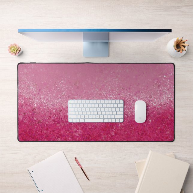 Ruby Abstrait Art Desk Mat (Bureau 1)