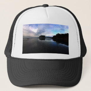 Ruby Beach Sunset Olympic National Park Trucker Hat