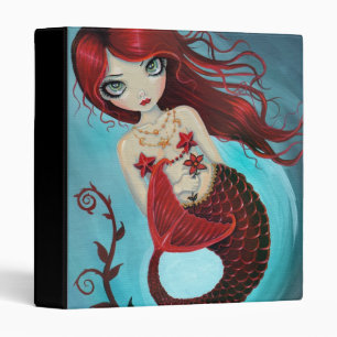 Ruby Big Eye Mermaid Binder