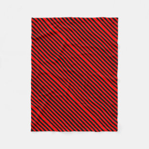 Ruby Black Fleece Blanket