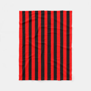 Ruby Black Fleece Blanket