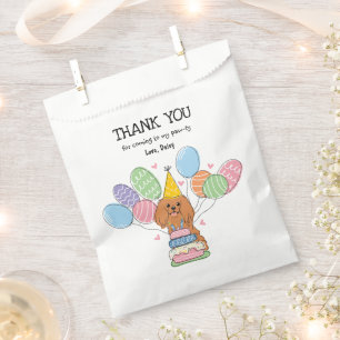 Ruby Cavalier King Charles Spaniel Favour Bag